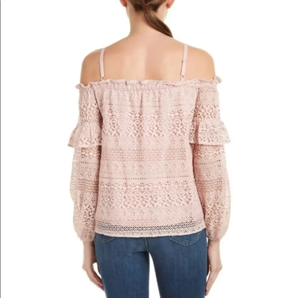 Parker Jordanna Off The Shoulder Lace Blouse